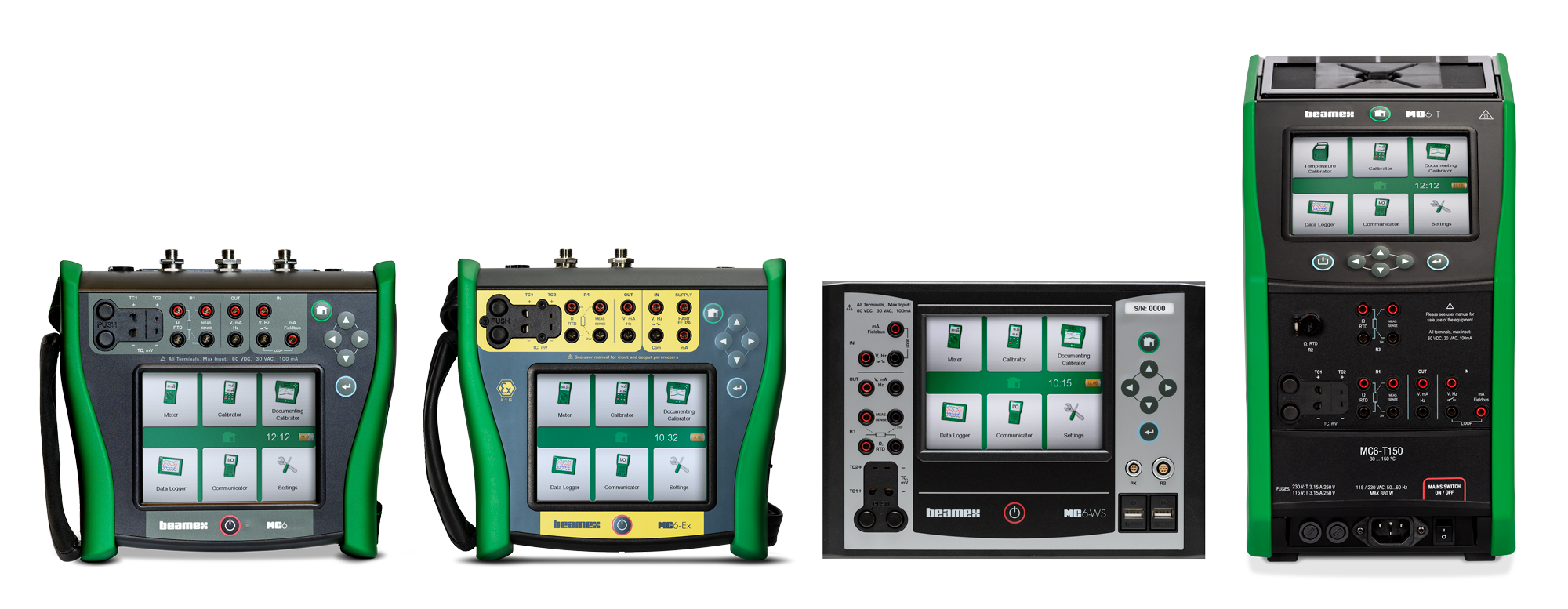 Beamex MC6 family calibrators